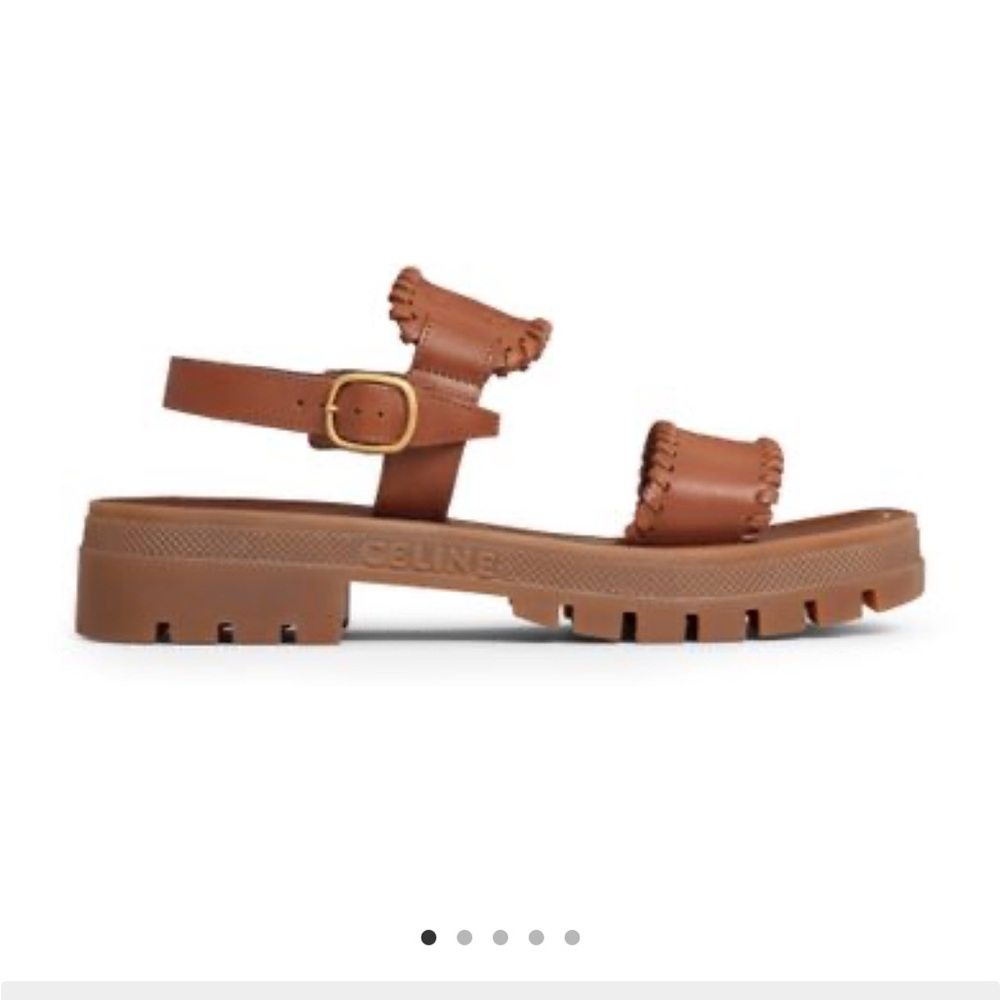 Clea Triomphe sandals in calfskin - végétal tanning, 39